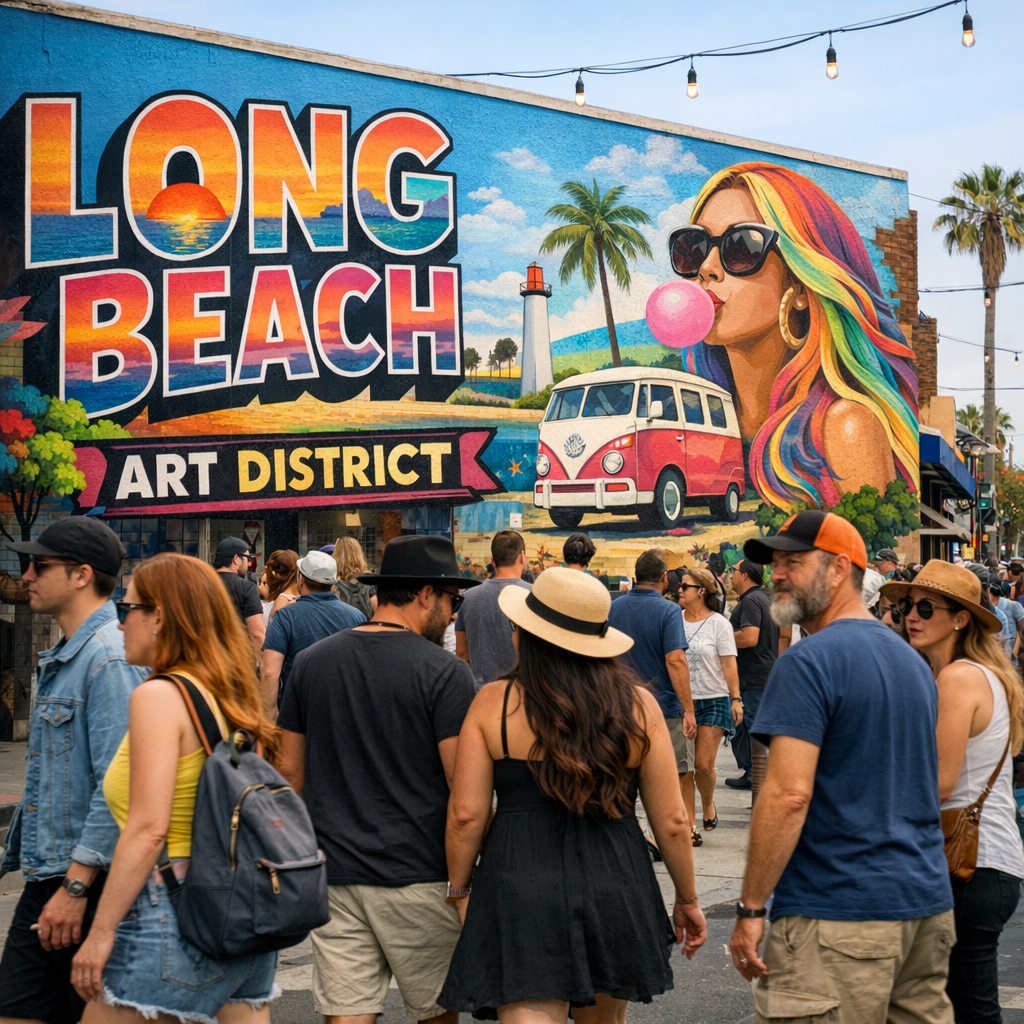 Finding Long Beach’s Heart Through Art: Museums, Murals & Live Sound